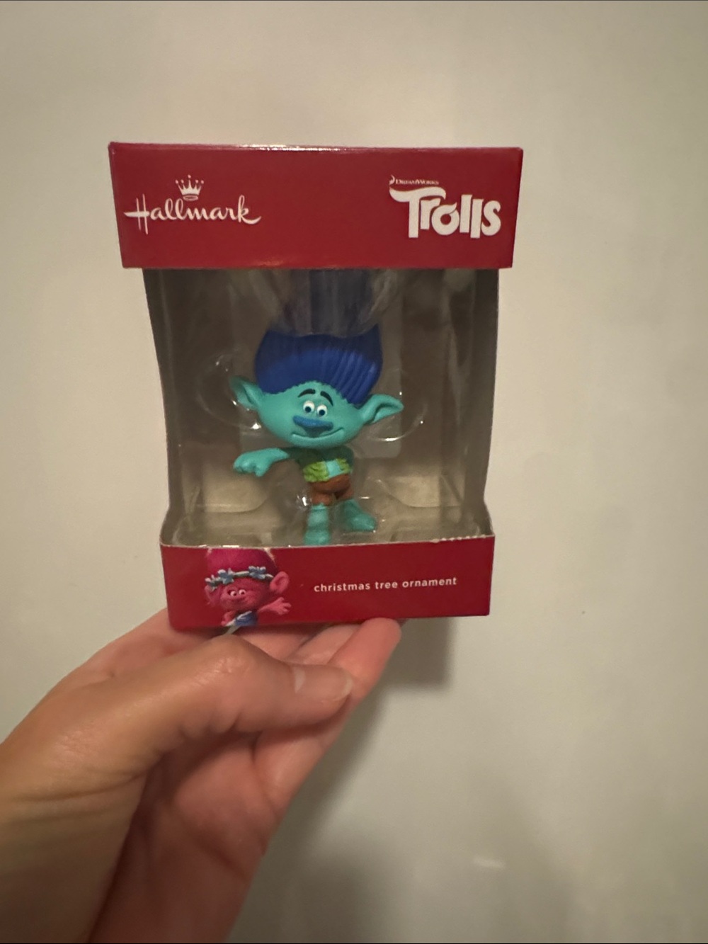 Hallmark DreamWorks Trolls Branch Christmas tree ornament